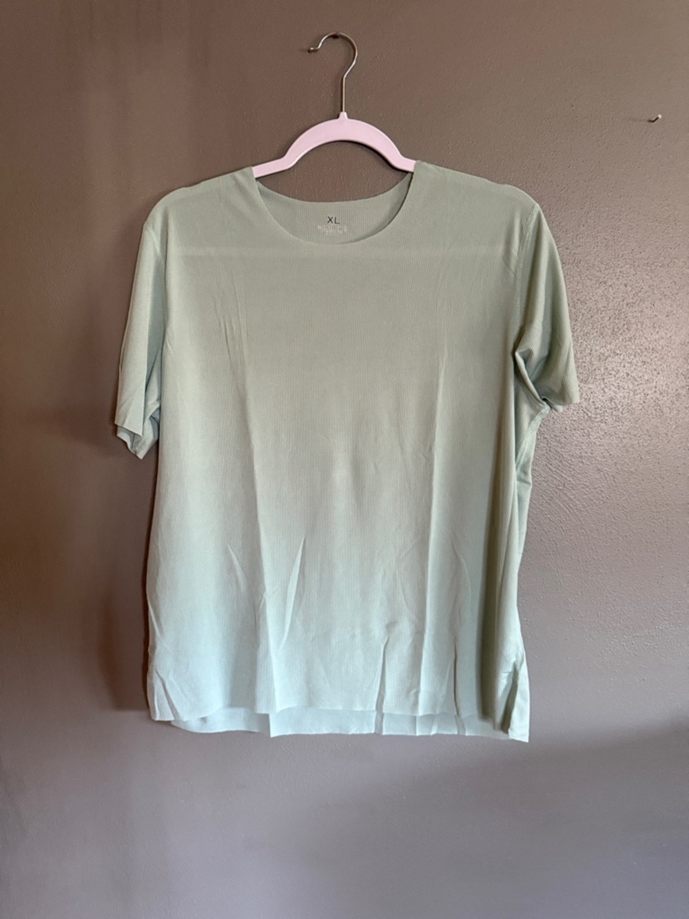 Men's Sage Green Crew Neck T-Shirt